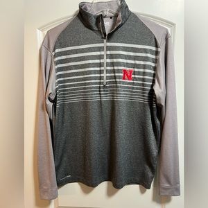 Nebraska Ping 1/4 Zip Pullover